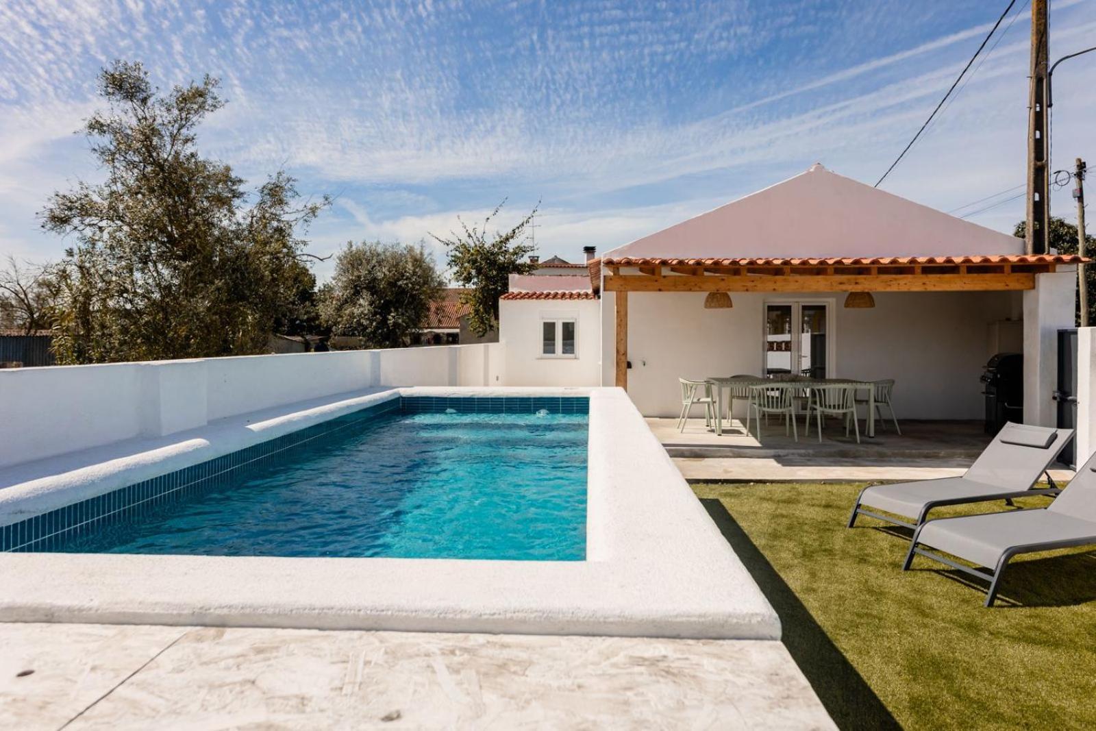 Villa Country Pool House 27 Abrantes Exterior foto
